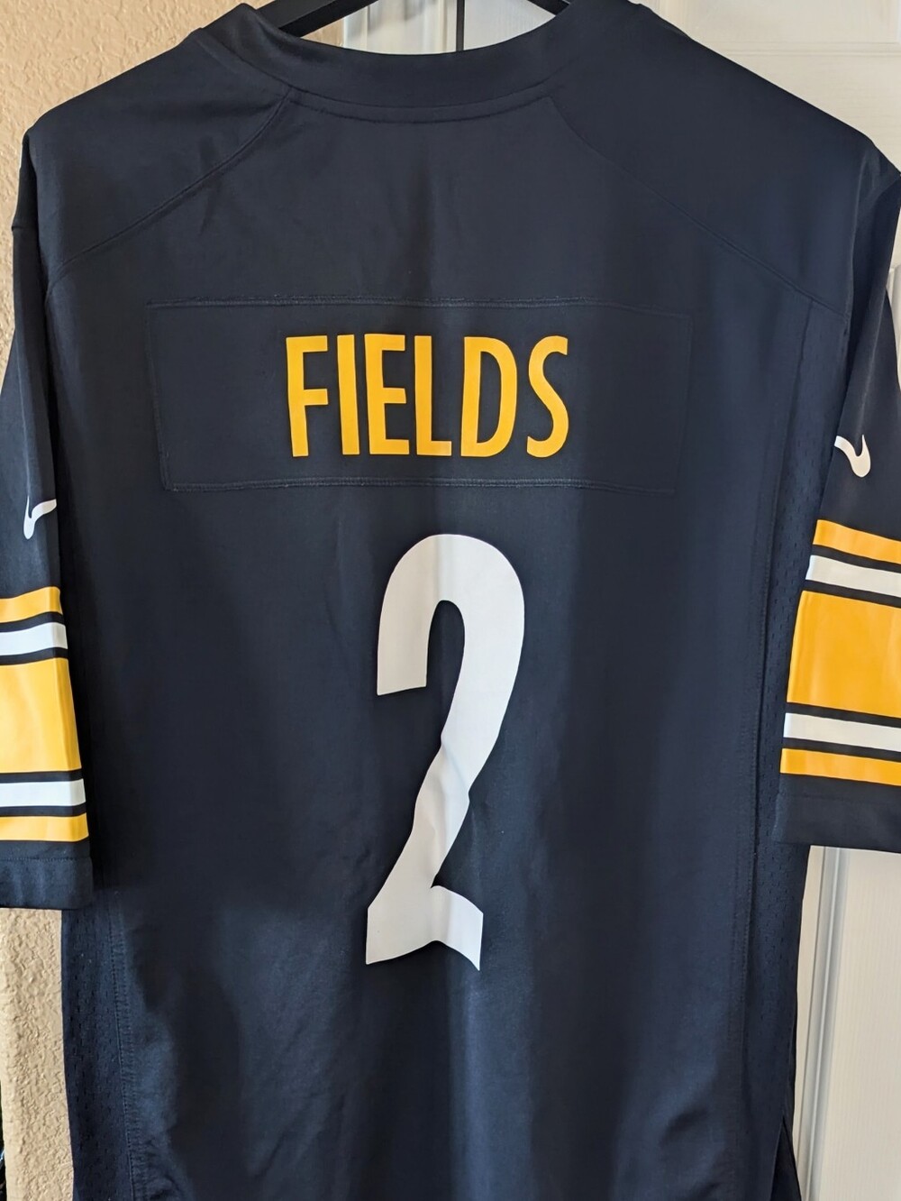 Pittsburgh Steelers #2 Black & Yellow NFL Men's Nike Jersey - Picture 2 of 3